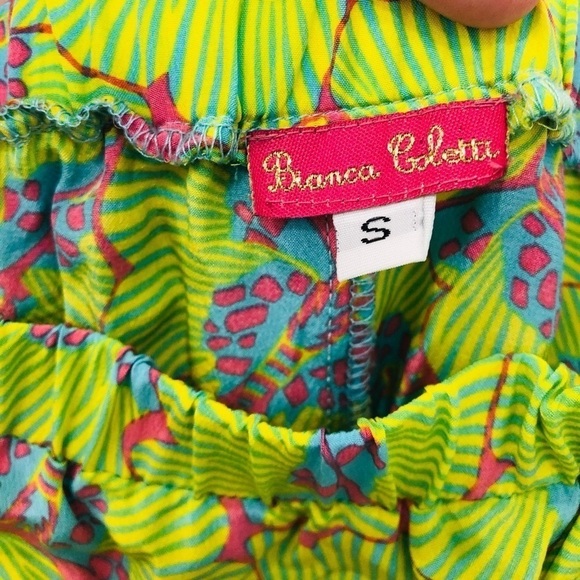 Bianca Coletti Silk Strapless Mini Dress Coverup - Picture 6 of 6